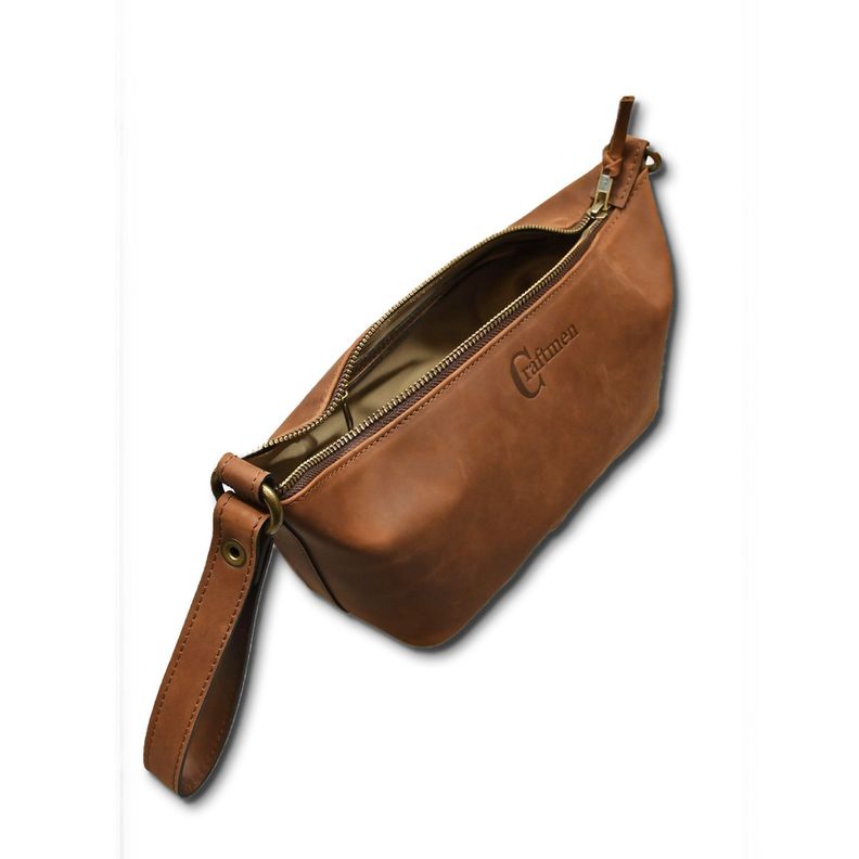 Neceser de cuero Dundee Café Craftmen-3