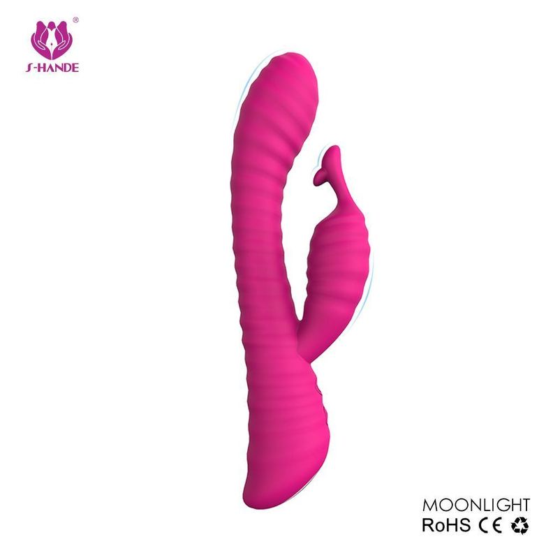 Dildo Vibrador Dual Consolador Moonlight-7