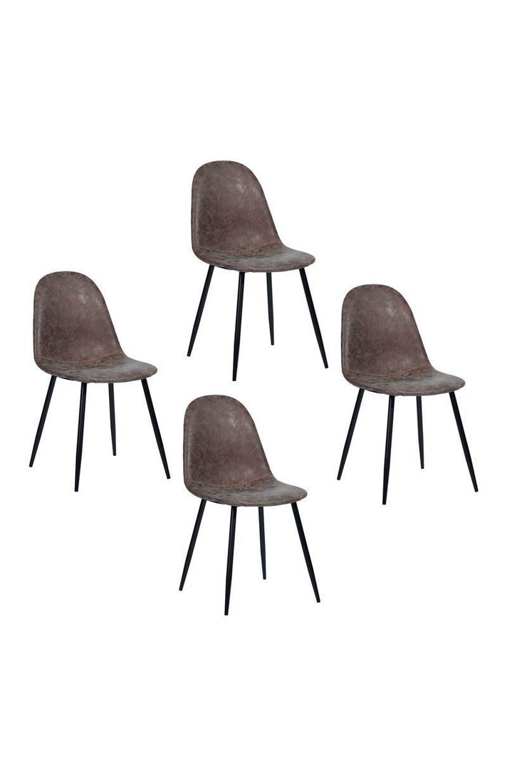 Pack 4 Sillas de Comedor Chicago Café-0