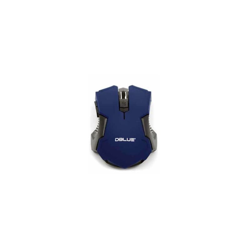 Mouse Optico Inalambrico Diseno Color Azul - Puntostore