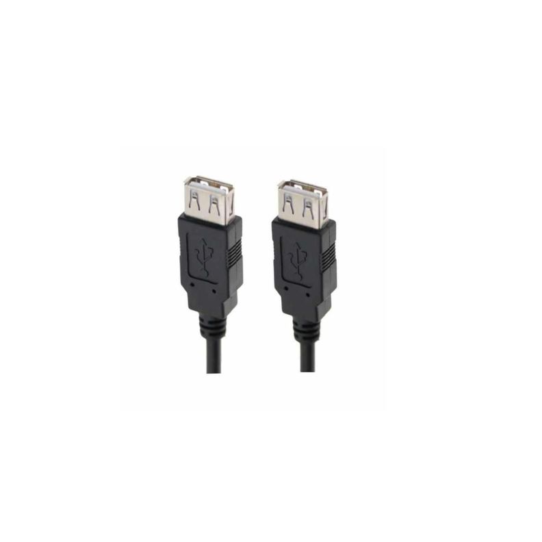 Cable Extensión USB hembra a hembra 1.5 mts-0