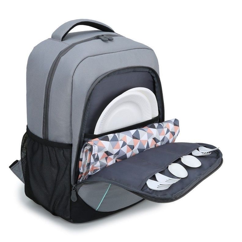 TOURIT Mochila Cuckoo térmica Aislante 22 lt- Gris-2