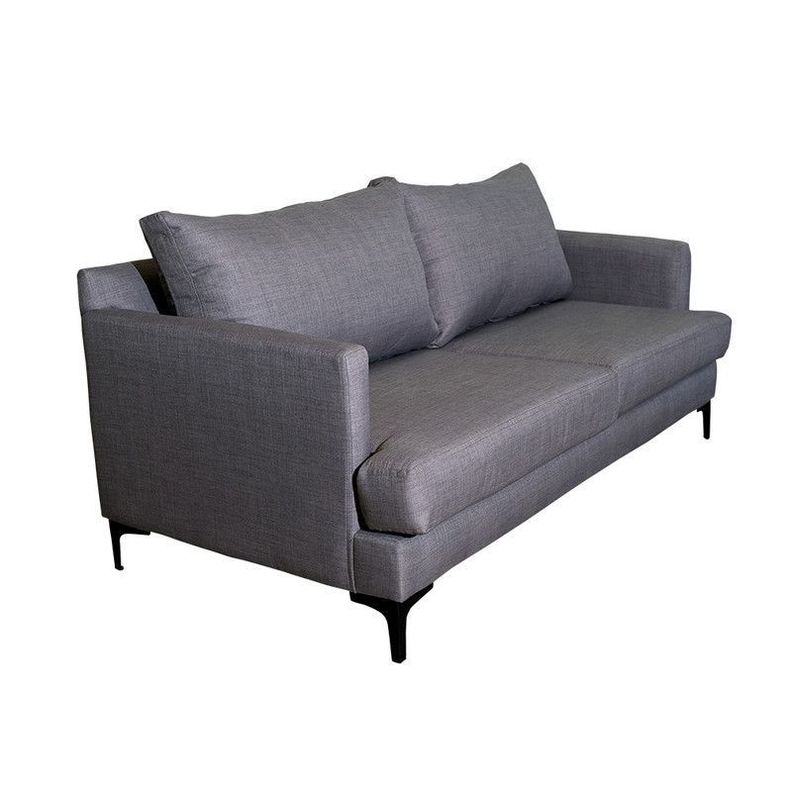 Sofá Aldara Felpa Gris 2C-1