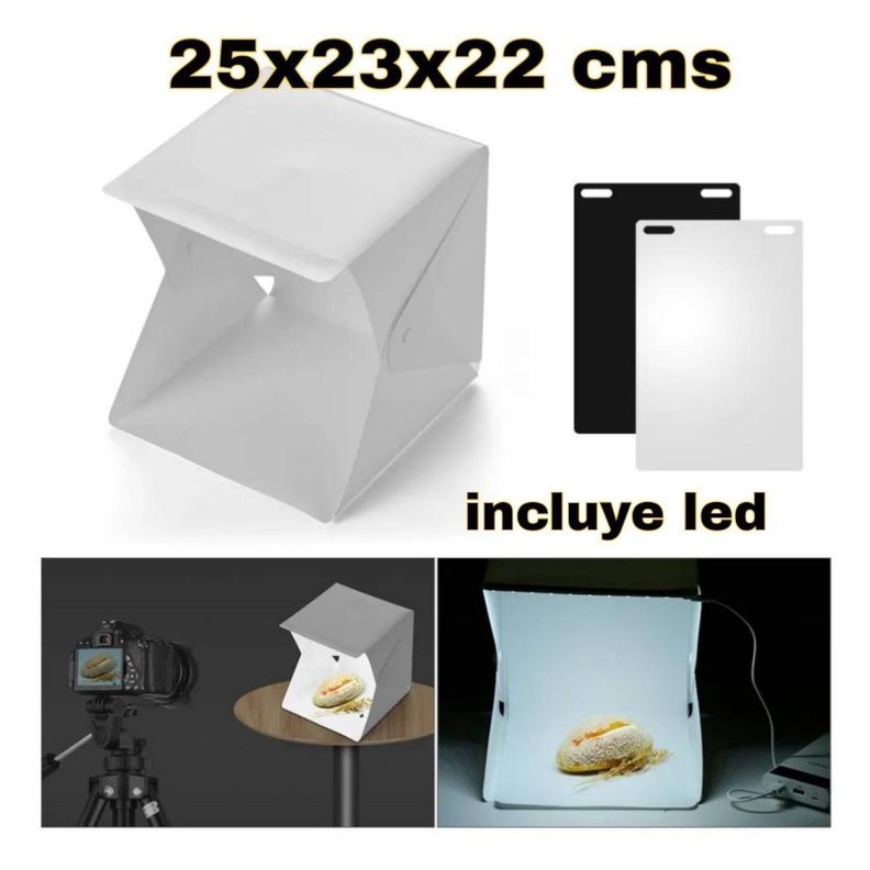 CAJA DE LUZ PARA FOTOS 25X23X22 CMS-1