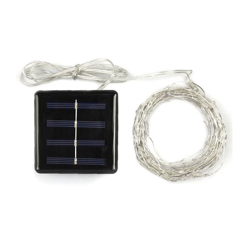 CADENA DE LUZ HADA LED COLOR CÁLIDO 10 METROS CARGA SOLAR-3