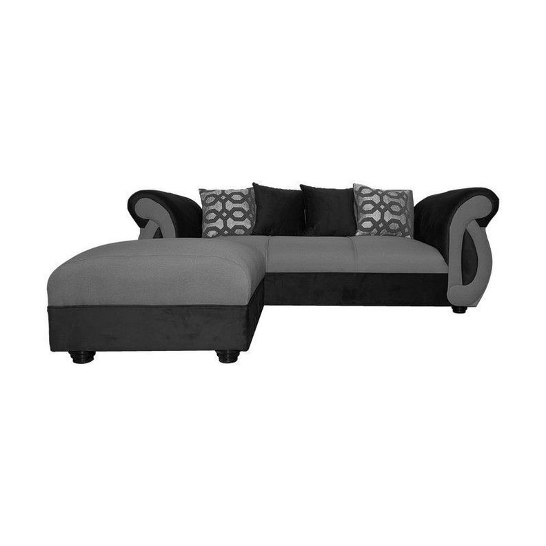 Seccional New Dominga Gris 3 Cuerpos