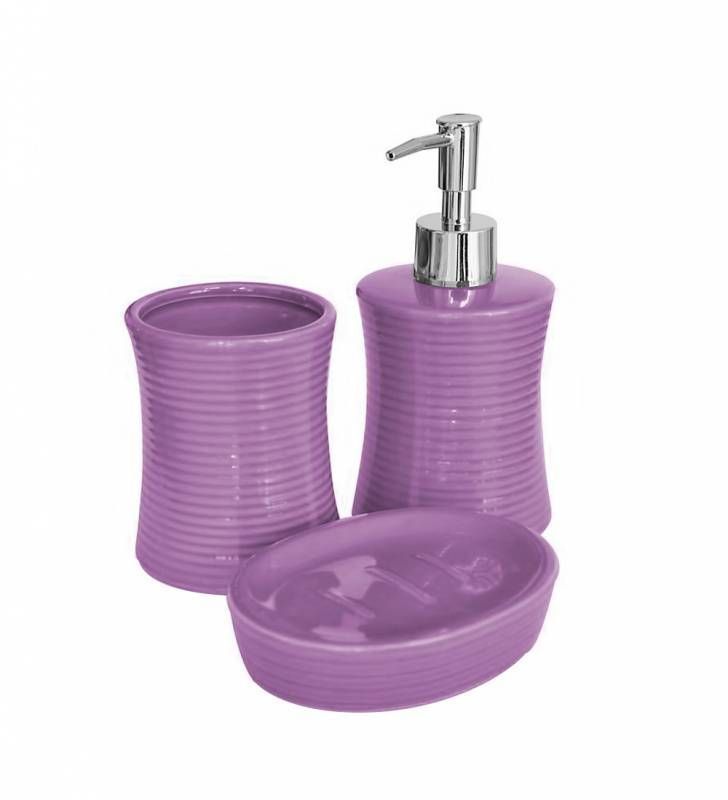 Set 3 Pz Ceramica Sun Purple-0