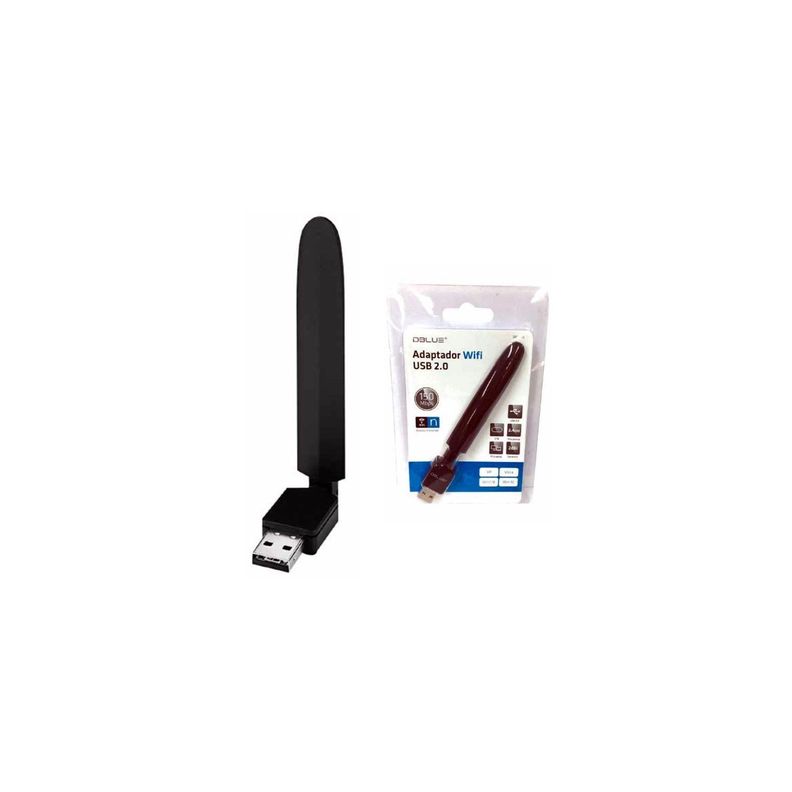 Adaptador Antena Usb Wifi 150mbps 2.4 Ghz - Puntostore-1