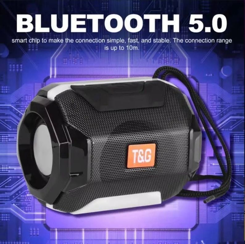 Mini Parlante Rgb Bluetooth 5.0 Usb Portatil Stereo Radio Fm-6