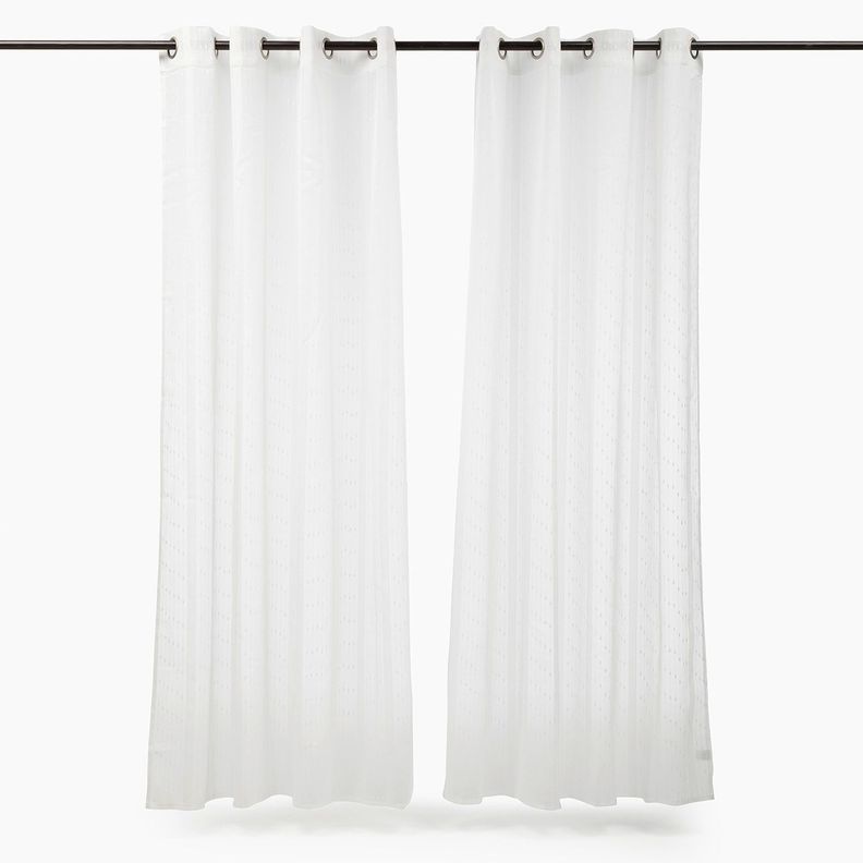 SET CORTINA VISILLO ARGOS IVORY-0
