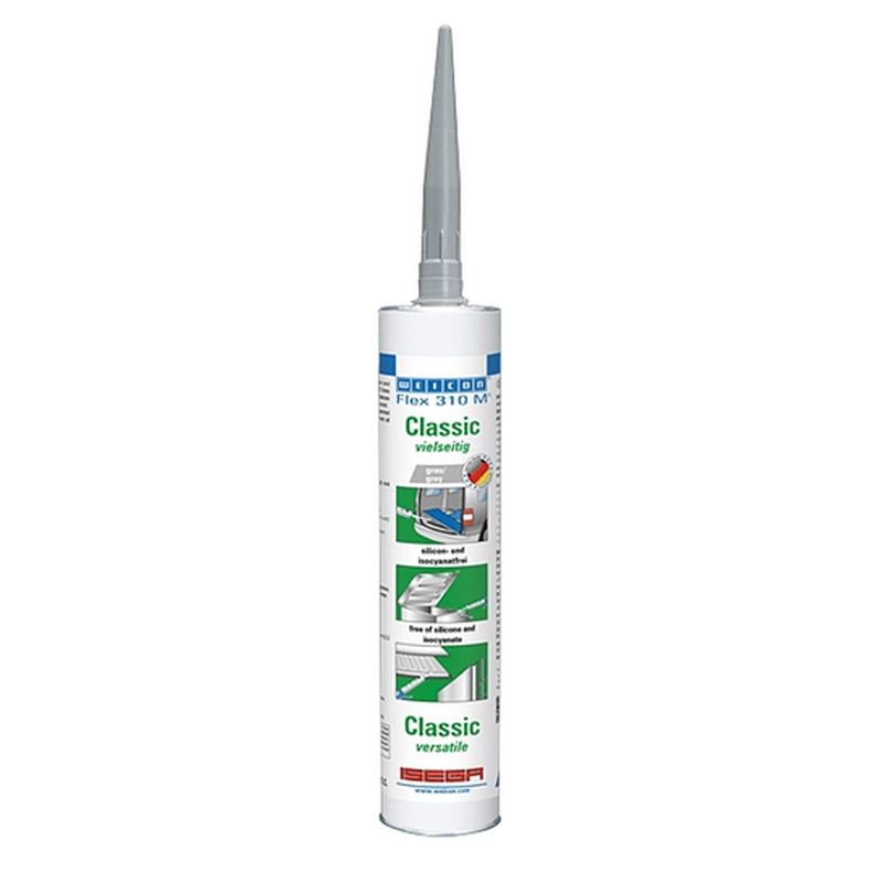 Adhesivo Sellador Elastico Grado Alimenticio Gris 310 Ml Flex 310 Ms-0