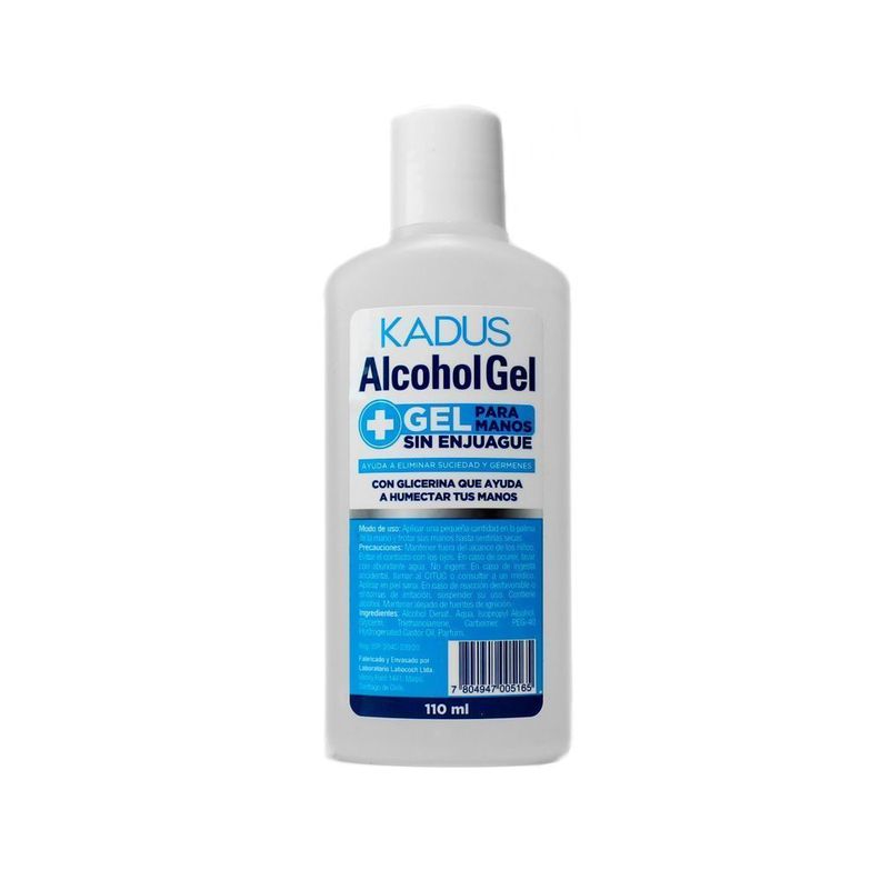 Alcohol gel para manos sin enjuague Kadus 110ml-0