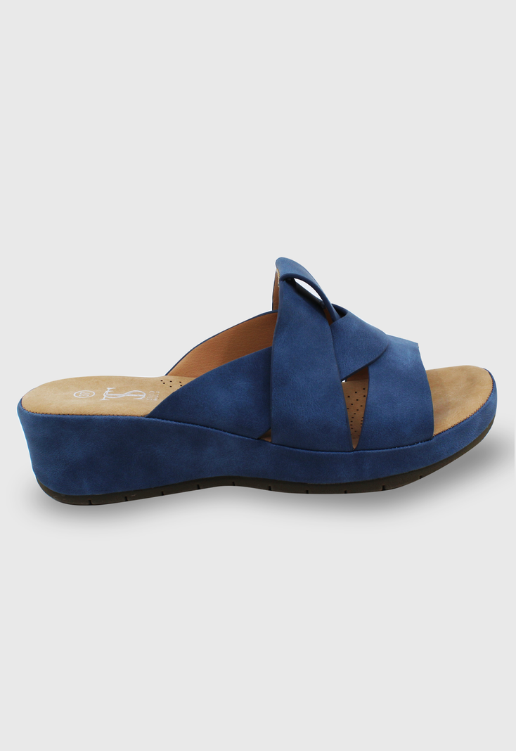 Sandalia Marión azul Stylo Shoes-0