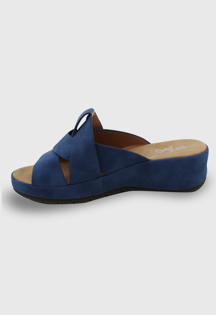Sandalia Marión azul Stylo Shoes-2