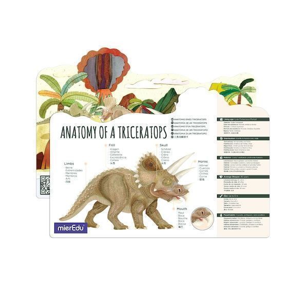 Puzzle Eco 3D Triceratops-2