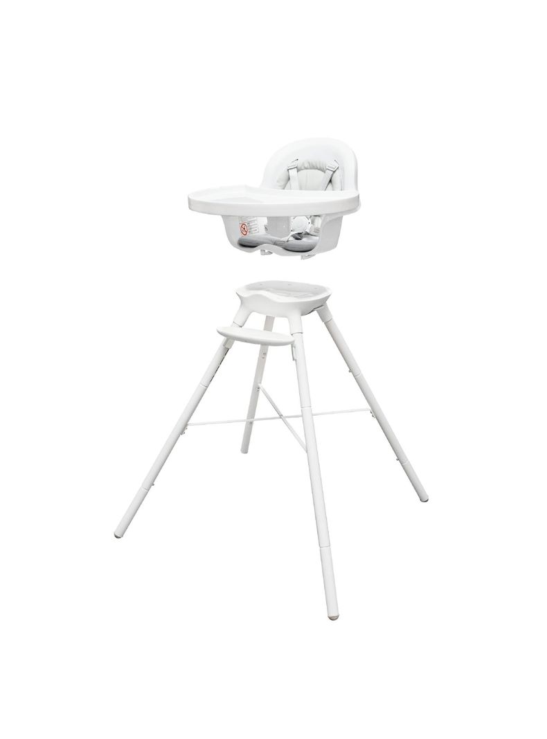 Silla de Comer Evolutiva Grub Blanca-5