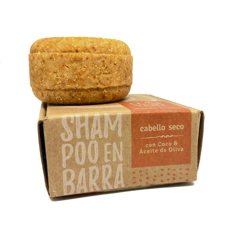 Shampoo en Barra Le Vert Cabello Seco o Maltratado-0