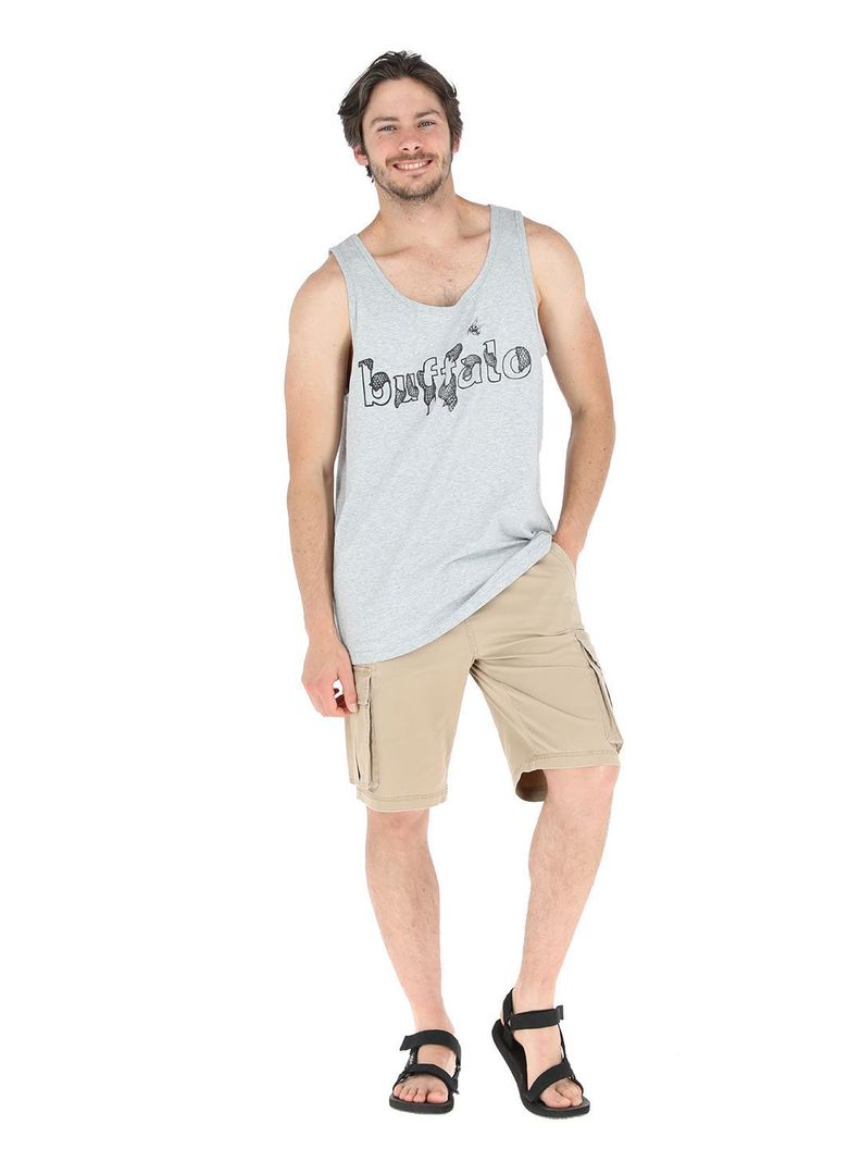 Short Cargo Huilmo Mostaza Hombre-1