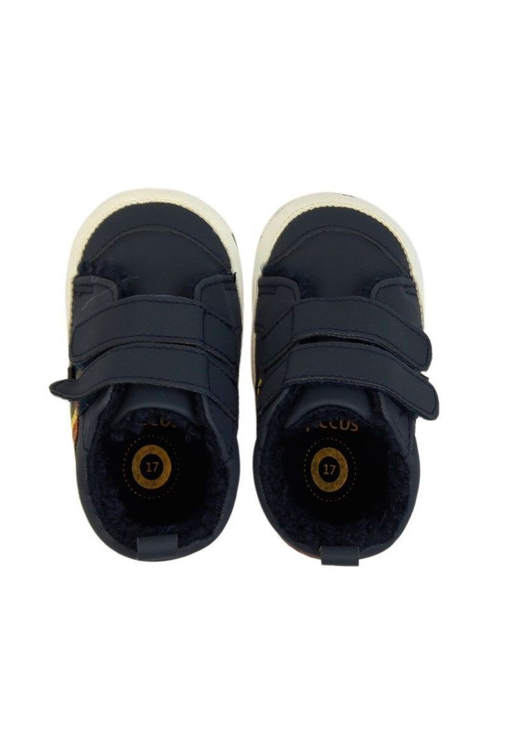 Zapatilla caña 2 velcros bebé soft niño 813-2