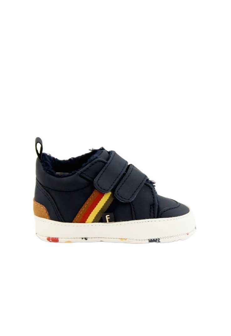 Zapatilla caña 2 velcros bebé soft niño 813-0