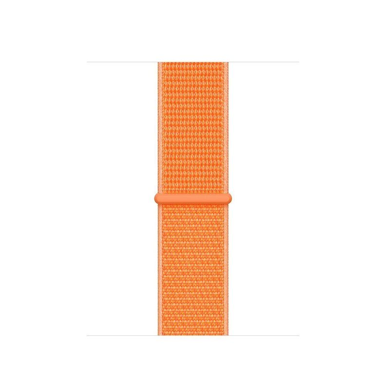 Correa Nylon Compatible Iwatch Apple Watch Naranja 42-44-45MM -3