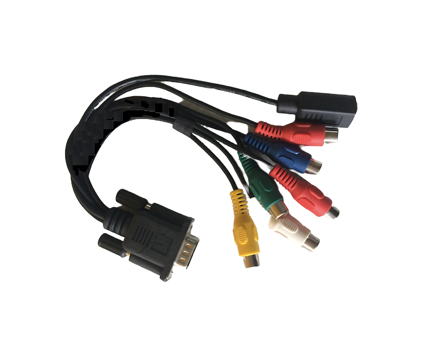 Cable Adaptador Vga A3rca Super Video Notebook Pc A Tv 61-0