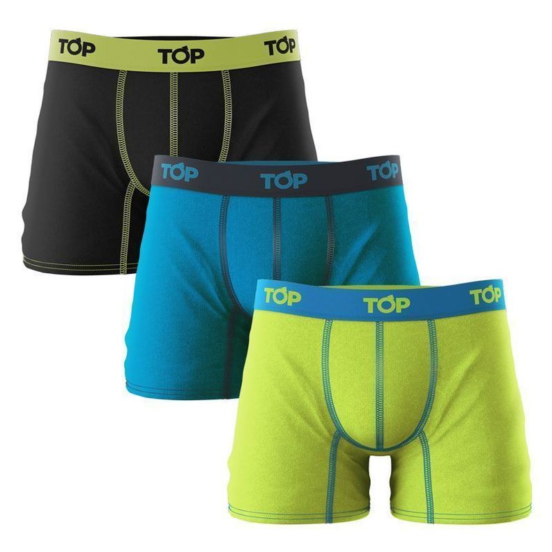 Boxers Medio Algodón Pack 3 C4-0