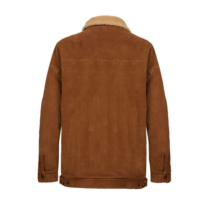 Chaqueta Corduroy Baglir Mujer Brown Gnomo-3
