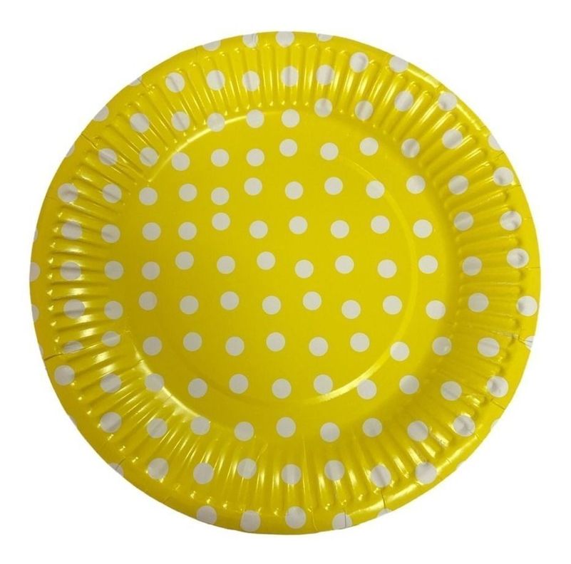 10 Platos Cumpleaños Platos De Cumpleaños Desechables 18cm-1