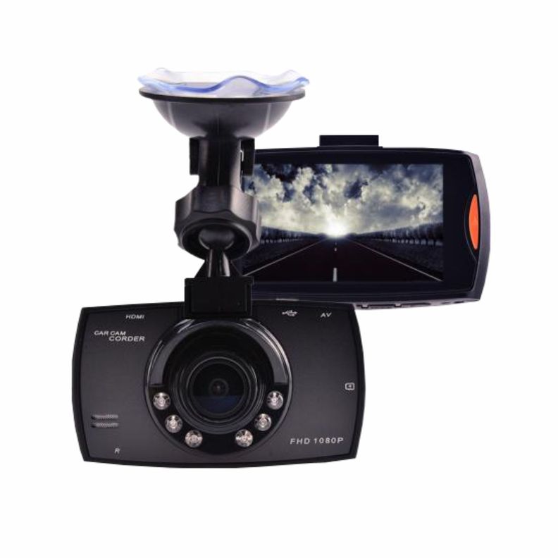 Cámara De Seguridad Para Auto Dvr Full HD Con Soporte-0