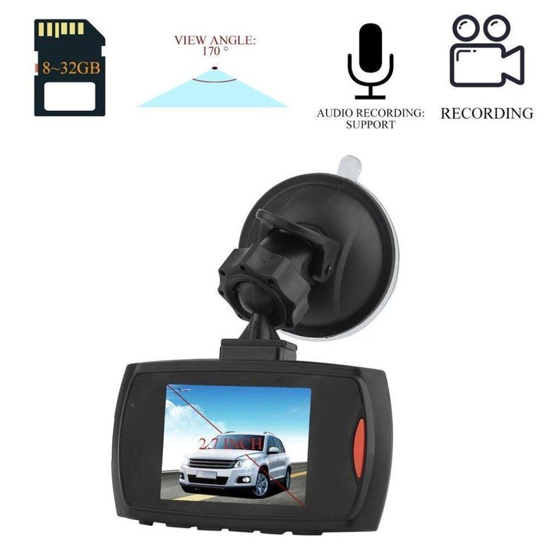 Cámara De Seguridad Para Auto Dvr Full HD Con Soporte-5