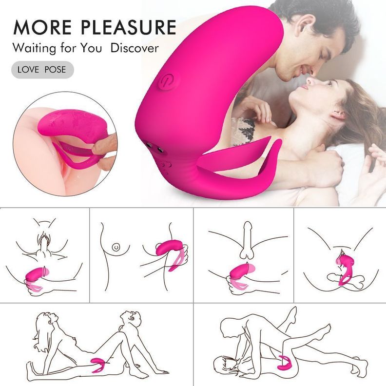 Danny Vibrador Estimulador Multifunción Con Control Remoto-5