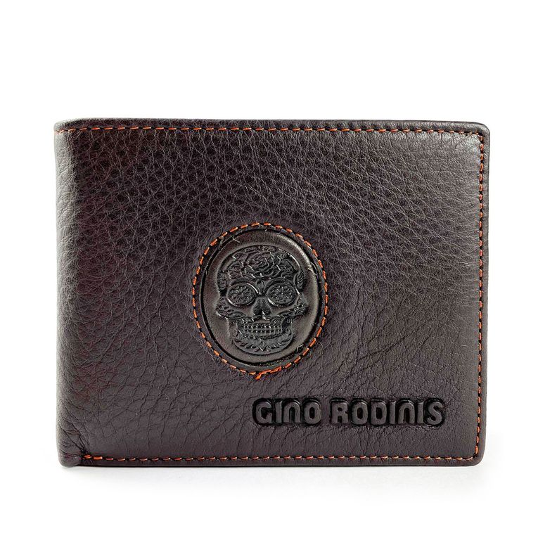 Billetera Gino Rodinis  Etnica 932 Calavera Cafe