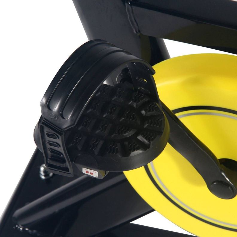 Bicicleta Spinning  Black/Yellow + Bolso Deportivo -4