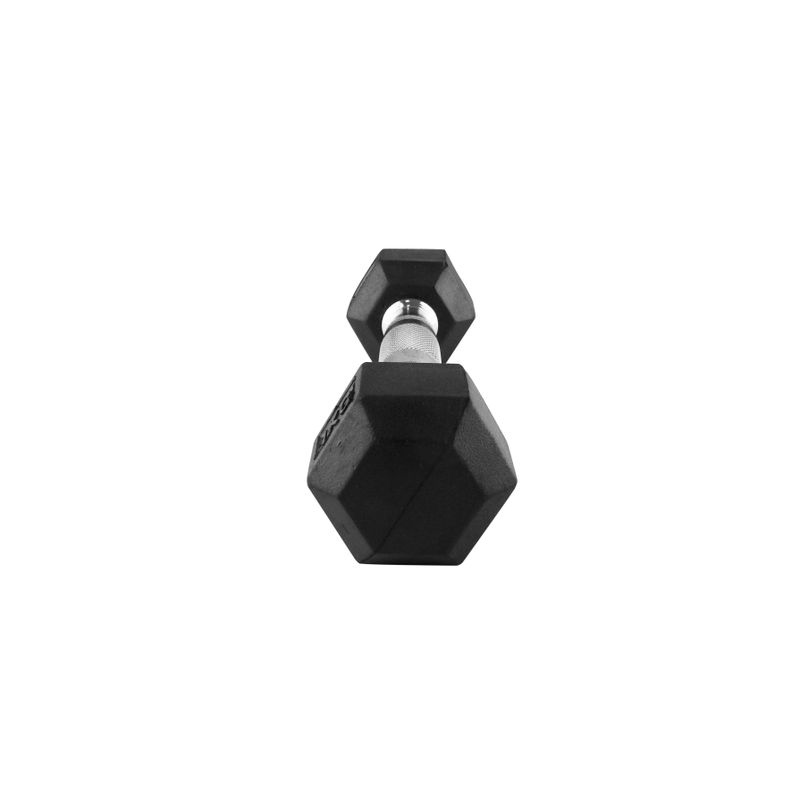 MANCUERNA HEXAGONAL GOMA CROMADA 1KG-2