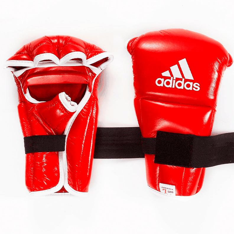 Guantes Combate Cobra Taekwondo Rojo Adidas-3