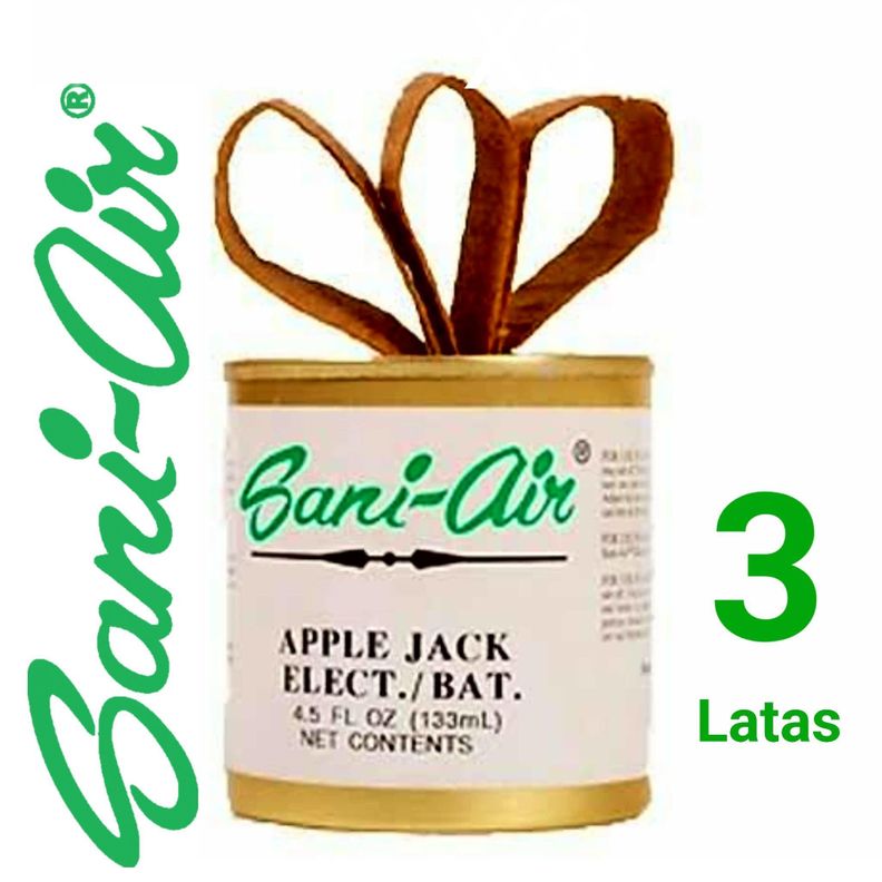 3 latas Sani Air Aromaticas Ambientales originales-0