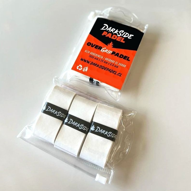 Pack 3 Overgrip Pala Padel Tenis Set Agarre Absorción -3
