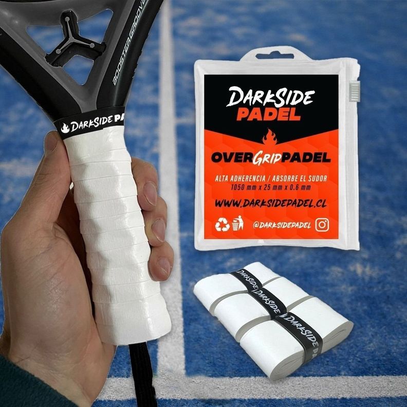 Pack 3 Overgrip Pala Padel Tenis Set Agarre Absorción -2