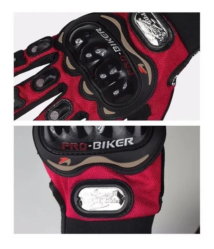 Guantes Para Moto O Bici Gran Protección Probiker (XL) (ROJO)-2