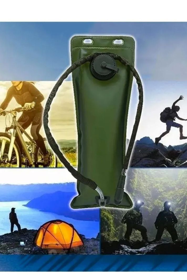 Bolsa De Hidratación Capacidad 2,5lts Trekking Ciclismo-3