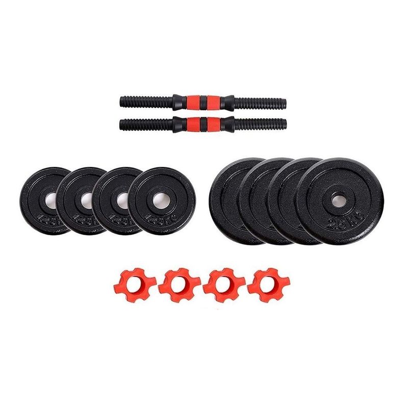 MALETÍN SET DISCOS DE FIERRO 15 KG-2