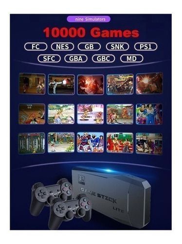 Mini Consola Retro Con Memoria De 10000 Juegos.-3