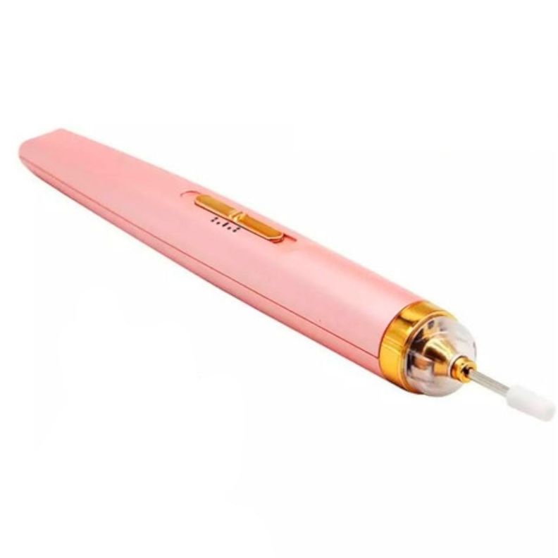 Pulidor Torno Esmeril De Uñas Recargable Usb Portatil Fresas-0
