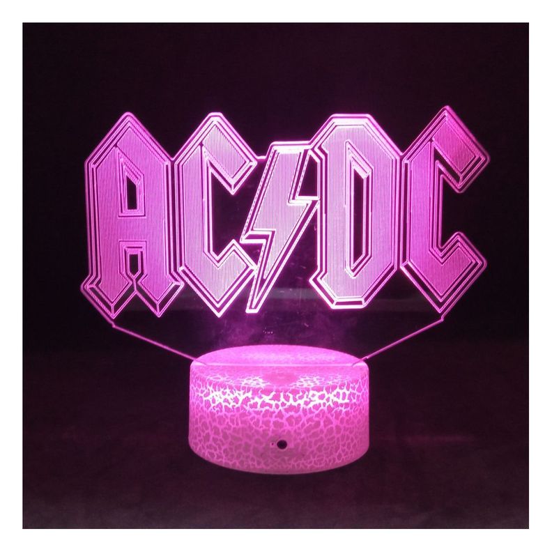 Lámpara 3dilution ACDC Fanart Base Agrietada-3