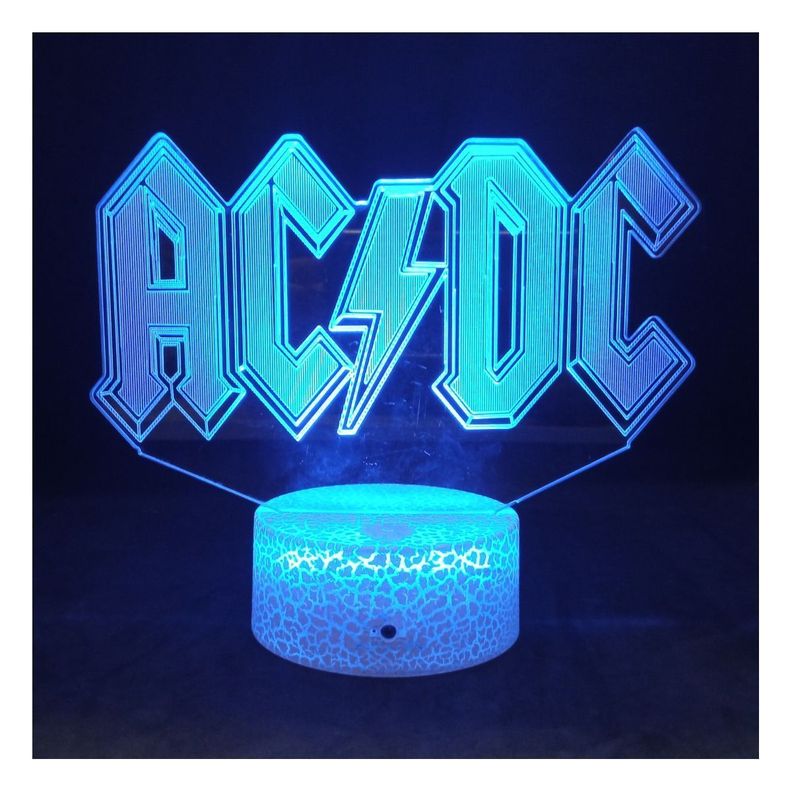 Lámpara 3dilution ACDC Fanart Base Agrietada-2