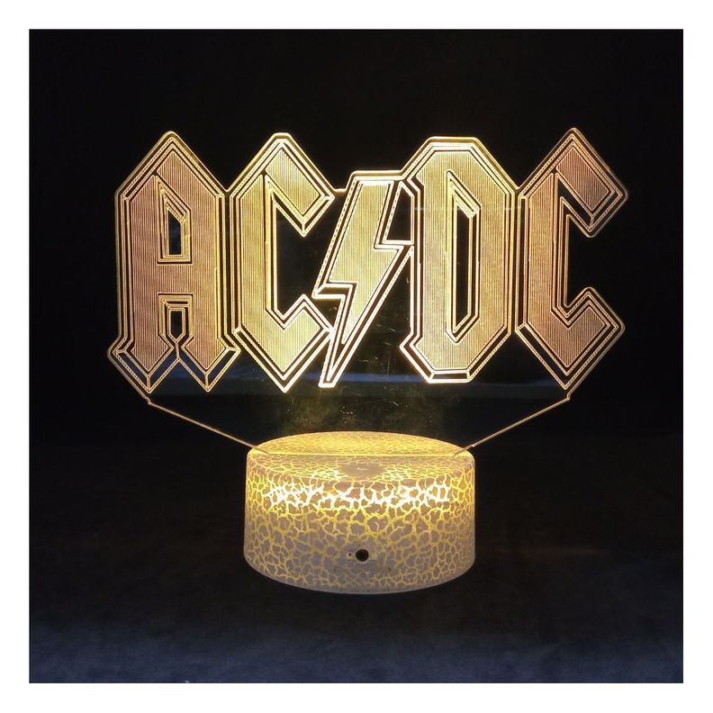 Lámpara 3dilution ACDC Fanart Base Agrietada-4