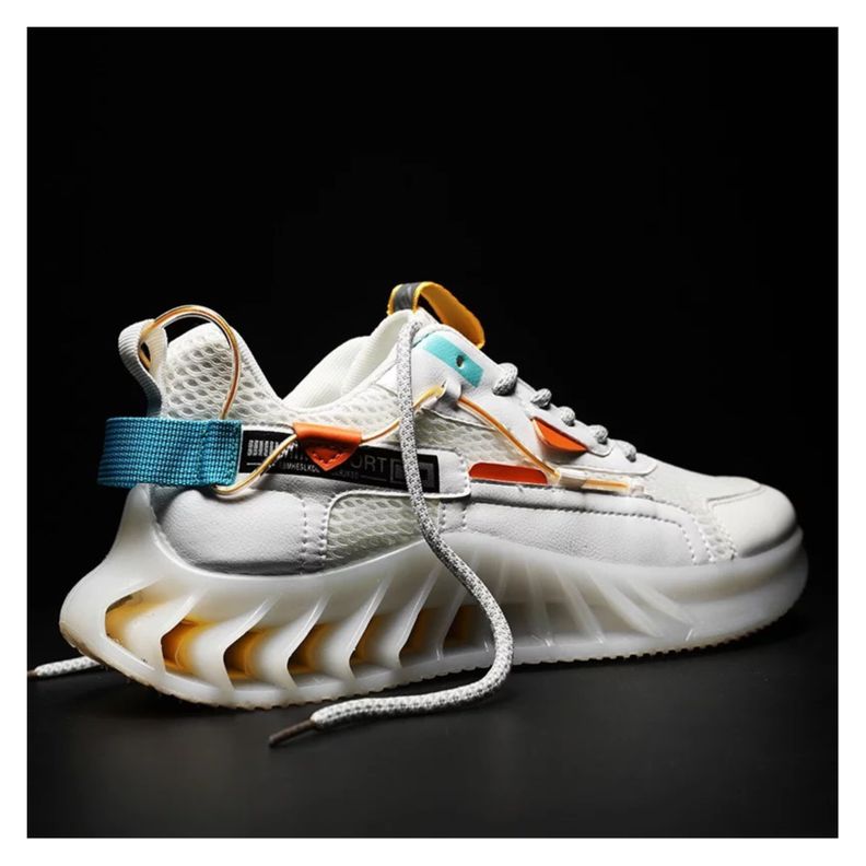 Zapatilla Urbana Tracker Man Hombre Blanca-2