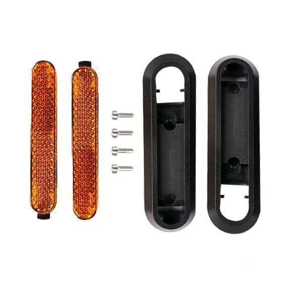 Tapas Laterales Trasera Scooter Xiaomi Pro 2 / 1S Amarillo-1
