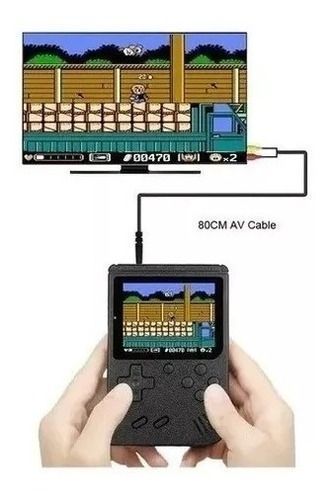 Joystick Adicional Mini Portátil Retro Tv 400 Juegos En 1-2
